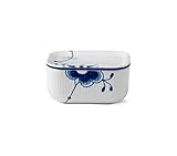 blau/weiße Butterdose der Marke Royal Copenhagen