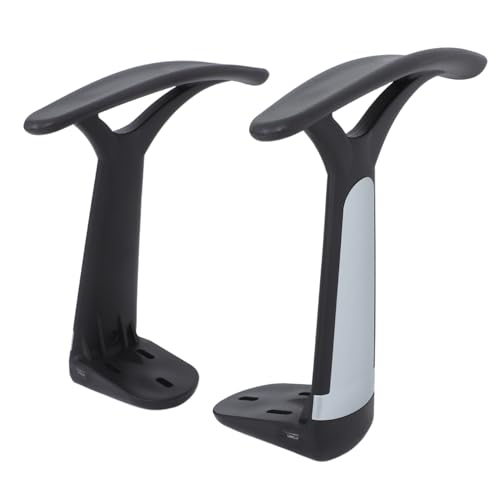 ARTIBETTER 2pcs Ergonomic Office Chair Armrests Desk Arm Rests Plastic Armrests for Computer Chairs Replacement Parts for