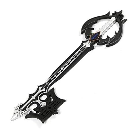 Kingdom Hearts Oblivion Keyblade Cosplay Foam Prop Black/White (Black) Cover