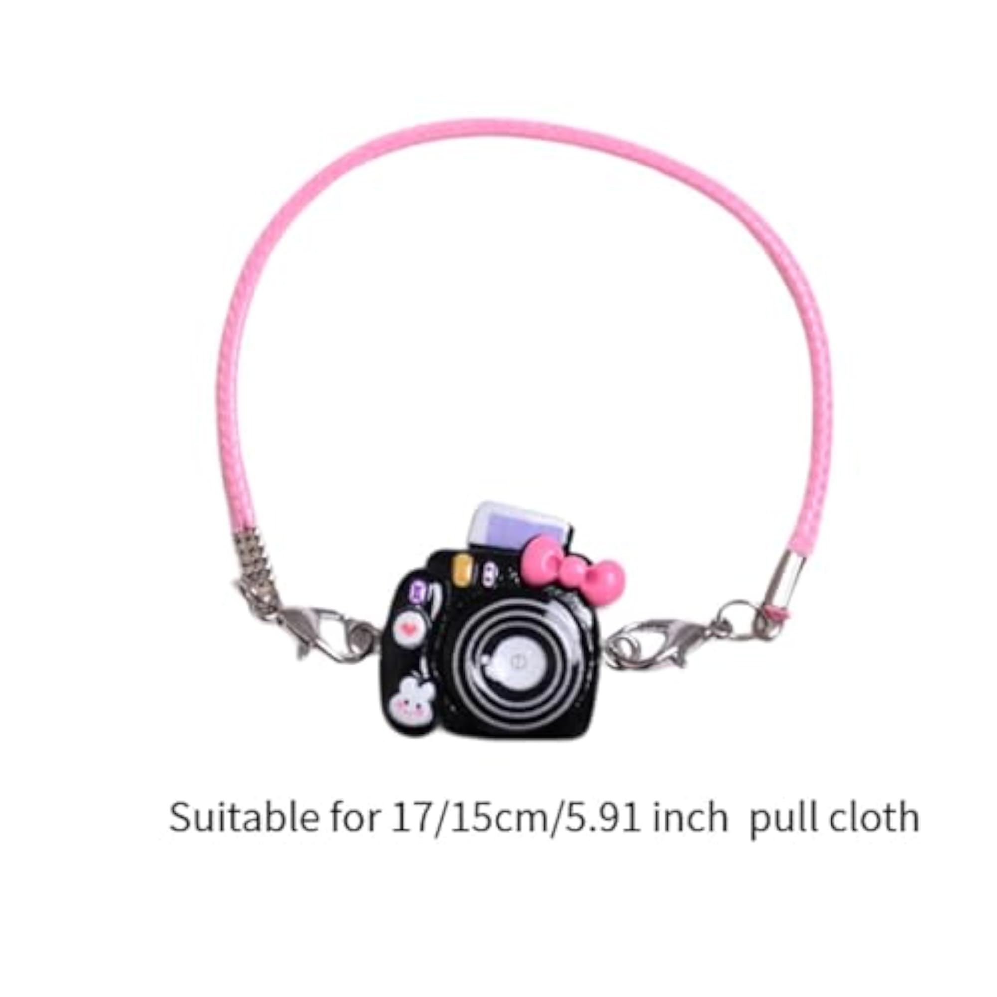 Mini Plush Doll Camera Toy Accessory for Photo Props