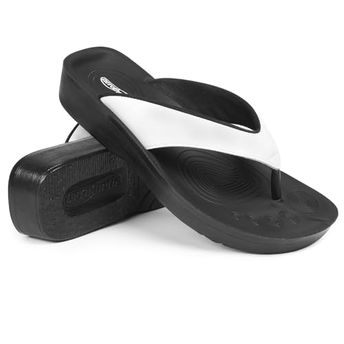 Image of AEROTHOTIC Original Orthotic Comfort Thong Style Flip Flops Sandals for Women with Arch Support for Comfortable Walk