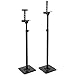 VideoSecu One Pair Height Adjustable Speaker Stands Mount Floor Stands Surround Sound Satellite Small Bookshelf Speakers Stand MS08B DA8