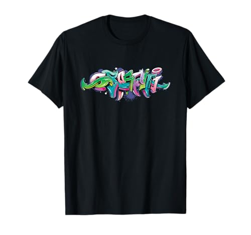 Graffeur Art De Rue Graffiti Tag Graffitis Urbains T-Shirt