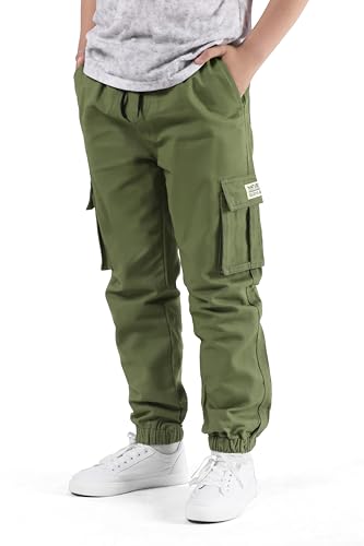 NATUST Jungen Cargohose Kinder Freizeithose Jogginghose Jungs...
