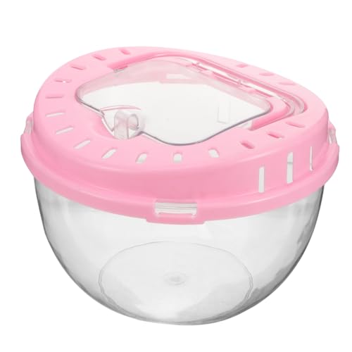 Abaodam Portable Hamster Travel Cage Small Pet Carrier with Ventilation Lightweight Design for Hamsters Gerbils Hedgehogs and Small Animals Durable Material Easy to