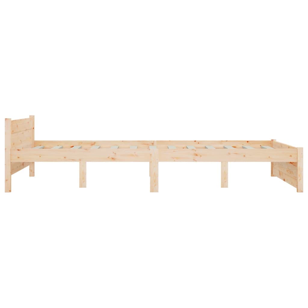 Norheim Estructura De Cama De Madera, Cama Individual, Cama Matrimonio Para Adultos Niños Y Adolescentes, Fácil Montaje, 100x200 Cm Marrón Oscuro