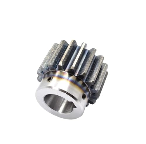 Bevel Gear Pinion Hardware Mechanical 1pcs 3 Mod 20T 22T Spur Gear with Step Keyway Bore 15/16/18/20/22/24/25/28/30/32/35mm Module 3 Motor Gear Carbon Steel(30mm (Keyway 8)-22 Teeth)