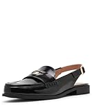 Madden Girl Women's Pollyy Sling-back Loafer, Black Box, 7.5