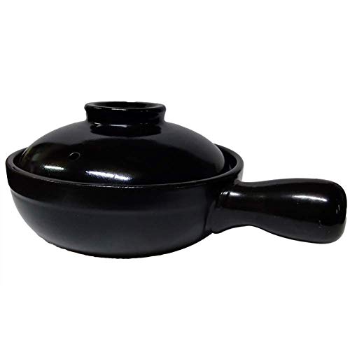 La Mejor Recopilación de Lentes Tumblr , tabla con los diez mejores. 45 Cacerola Redonda de cerámica, Resistente al Calor, Olla de Arcilla, Olla de Sopa con Tapa y asa, Olla de cocción Lenta Saludable (Negro a 0,63 Cuartos)