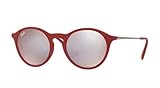 Ray-Ban 4243 Gafas de Sol, Rubber Bordo', 49 Unisex-Adulto