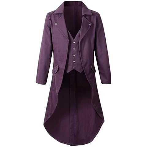 Gothic Steampunk Frock Coat for Men Cover