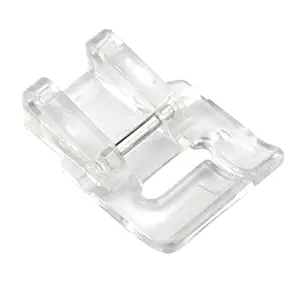ZIGZAGSTORM Snap On Applique Clear Presser Foot for All Low Shank Singer,Brother,Babylock,Euro-Pro,Janome,Kenmore,White,Juki,Simplicity,Elna and More Sewing Machine