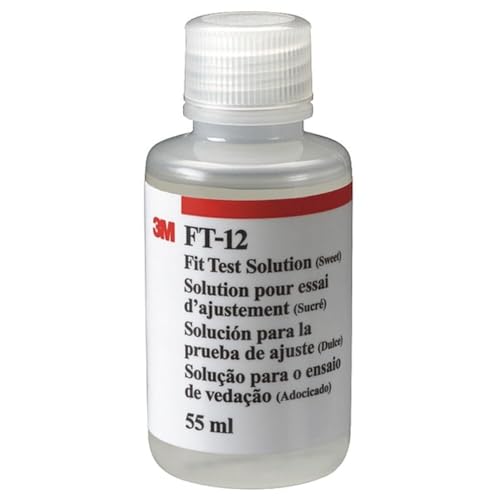 3M FT-12 Respiratory Fit Testing Solution, Sweet (Size: 55ml bottle). Each