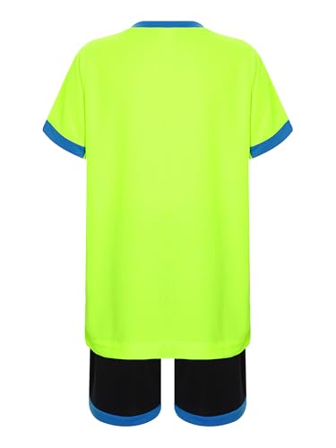 easyforever Kids Boys School Pe Kit Football Training Suit Sports Set Pcs Tshirt and Shorts Active Sportswear Tracksuits4