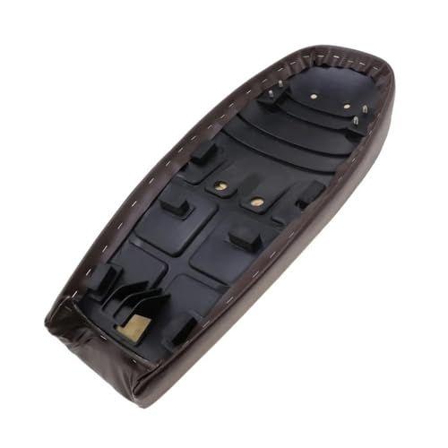 Moto asiento universal marrón retro para conductor y pasajero en accesorios de moto