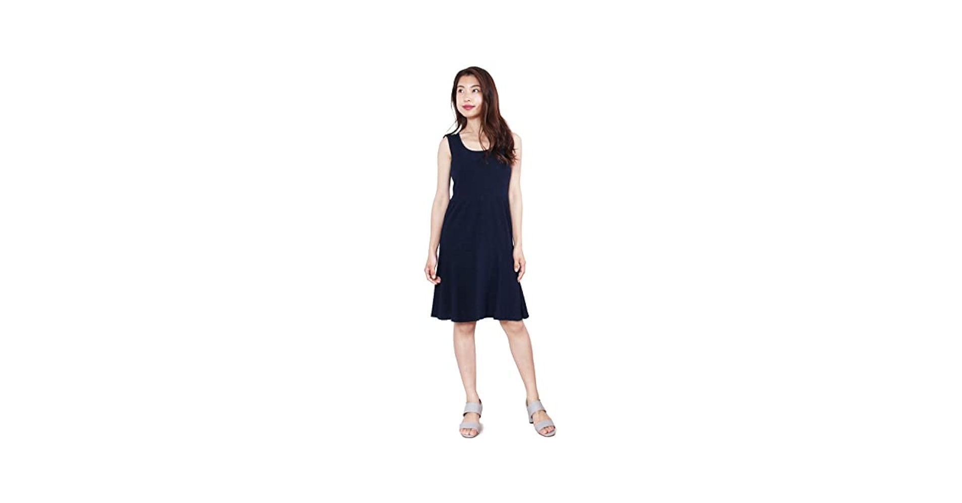FIFILLES Paris イレギュラー裾のワンピース FIFILLES Paris イレギュラー裾のワンピース