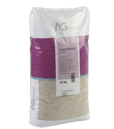 25kg Quarzsand Spielsand 0-2 mm fein gewaschen Sandkastensand Buddelsand | A&G-heute
