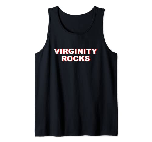 Virginity Rocks - Divertida selbstironía Camiseta sin Mangas