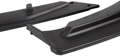 3 Pieces Front Bumper Lip Spoiler Splitter Side Body Kit Trim Protection Compatible with 2019-2021 Chevrolet Malibu, 2020 (Matt Black)