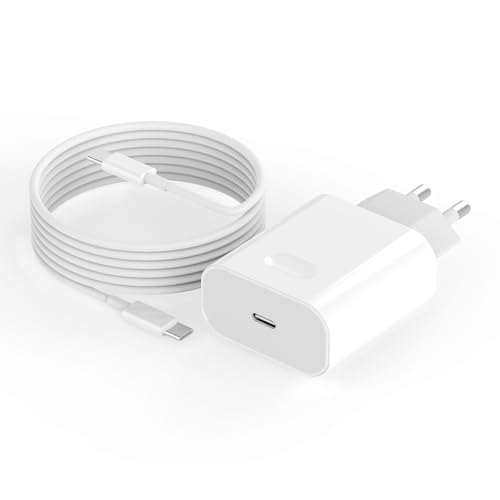 Ya en manzanajugosa.com: Cargador iPhone Carga Rapida, 30W USB C Rápido Enchufe, Certificado MFi Móvil Adaptador Cabezal con Cable de Carga 2M Tipo-C, para iPhone 17/16/16 Plus/16 Pro/16 Pro Max/15/iPad Air/iPad Mini/AirPods
