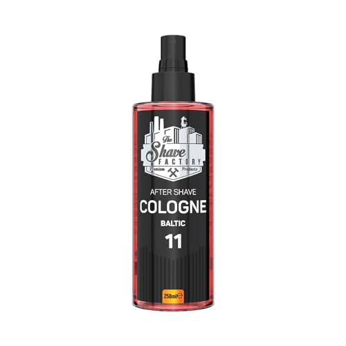 The Shave Factory Colonia Para Después Del Afeitado: Una Esencia Fragante Para Un Cuidado Después Del Afeitado Impecable Para Una Sensación Duradera De Frescura Y Comodidad
