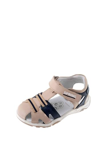 Sandales Chicco bébé beige à scratch pour premiers pas confortables
