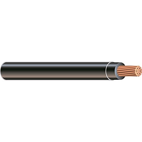 Southwire SIMpull 1000-ft 2-AWG Stranded Black Copper THHN Wire (by-The-Roll)