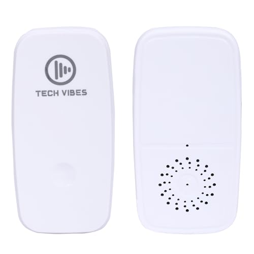 Image of Wireless Door Bell Battery Free Kinetic DoorBell for Home & Office Use, with Long Operating Range - No Batteries Required