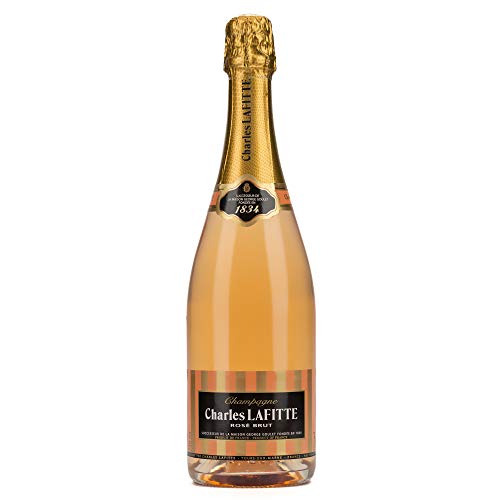 Champagne Charles Lafitte 1834 Brut Rosé mit Geschenkverpackung (1 x 0.75 l)