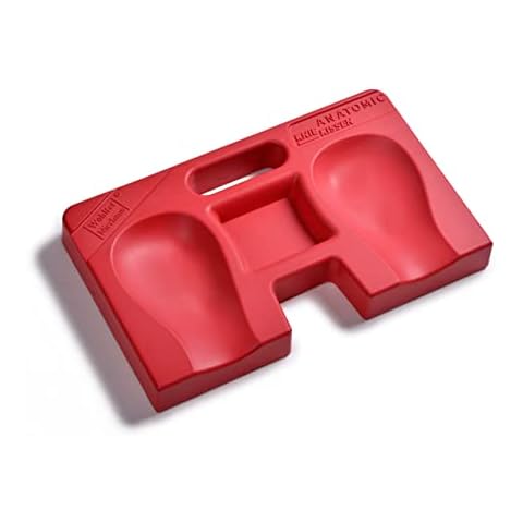 Nierhaus Knieschutz Nierhaus Knieschoner Anatomisches Ergopad 250 x 420 x 50 mm rot Cover