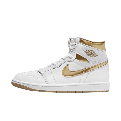 Nike Donna Air Jordan 1 Retro Alto OG Scarpe Bianco