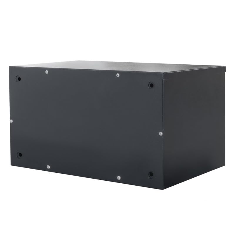 Boîte aux Lettres 2 Compartiments Euro GLM2 Anthracite RAL 7016 2 clés Boîte aux Lettres Murale Double Duo 2 Places