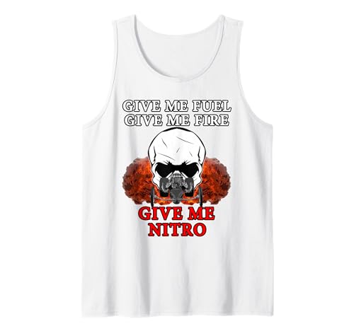 Nitro Drag Racing Top Fuel Dragsters Tank Top