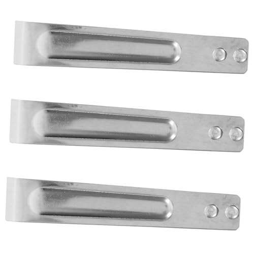 Cabilock 3Pcs Stainless Steel Garlic Skin Remover Peeler Tool Reusable Garlic Peeler for Effortless Garlic Peeling Essential Kitchen Tool for Home Chefs