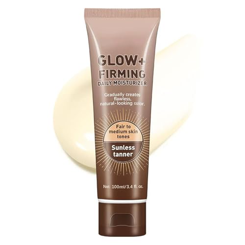 Loción Autobronceadora, Crema bronceadora Natural Gradual Para El Cuerpo Y La Cara, Hidratante Y Reafirmante, Loción No Grasa Autobronceada Para Tonos De Piel Claros A Medios