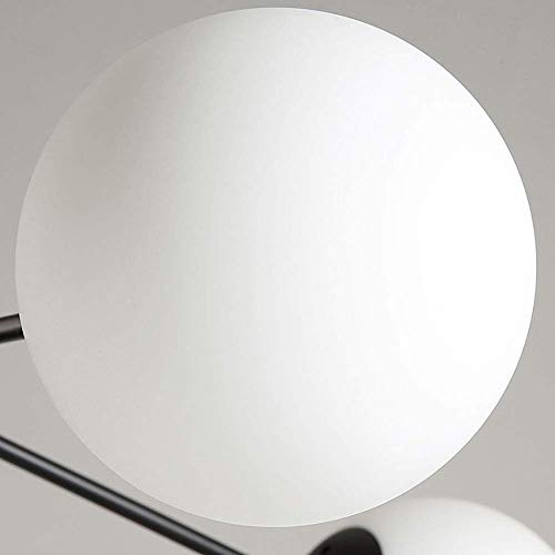 Candelabro Sputnik dorado de 8 luces moderno con brazos ajustables 5
