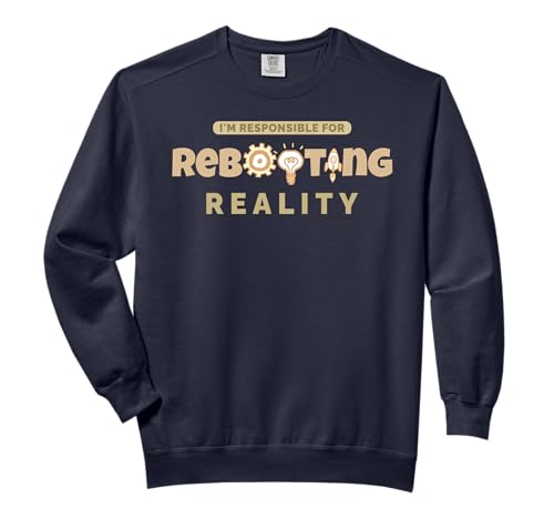 I'm Responsible For Rebooting IT Tech Computer Programmer Comfort Colors Adult Sweatshirt