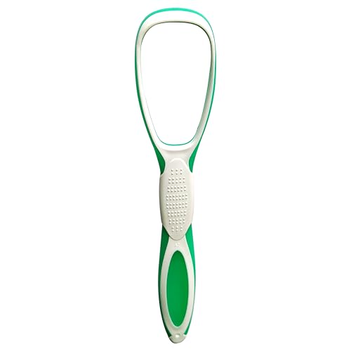 Image of soft Plastic silicon Premium Tongue Cleaner for Fights Bad Breath Oral Health Care Tool, Easy to Use for Adults and KidsTravel Friendly (1)