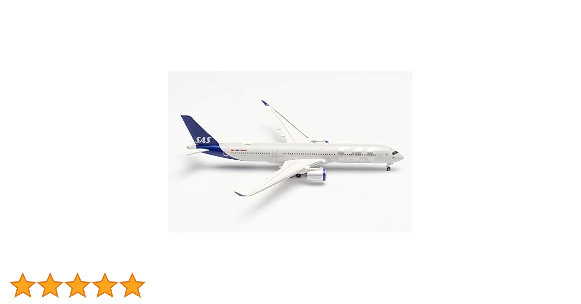 スカンジナビア航空　A350-900 herpa 1/500 スカンジナビア航空 A350-900 herpa 1/500 - メルカリ