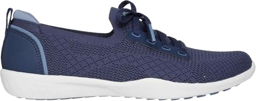 Skechers - Womens Newbury St - Comfystride Sneakers, Color Navy, Size: 8 M US4