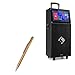 BoxWave Stylus Pen Compatible with Auna KTV Karaoke System - FineTouch Capacitive Stylus, Super Precise Stylus Pen for Auna KTV Karaoke System - Champagne Gold