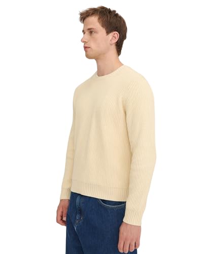 Men's Soft Knit Chunky Crewneck Sweater2