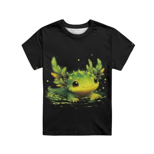 Belidome Kids T-Shirt Age 3-16 Sweatshirt Crewneck Short Sleeve Athletic Tops Tee