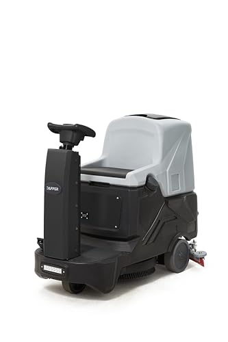 Battery Powered Ride-On Floor Scrubber
