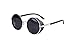 Arctic Star 80's Style Vintage Style Inspired Classic Round Sunglasses Very Popular (Silver frame)