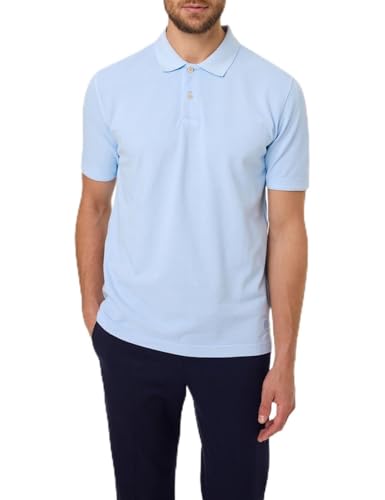 Pierre Cardin Herren Polo-Shirt Langarm Poloshirt KN | Männer Polo-Hemd | Mordern Fit | Ice Water 2129 6033 | M