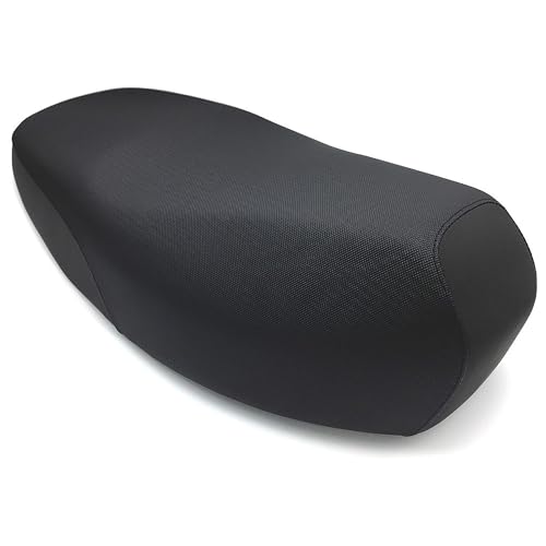 One by Camamoto | Motorrad-Sitz Komplett Schwarz für Yamaha BW’s (ab 2004) und MBK Booster (ab 2004) - Komfort und ergonomisches Design