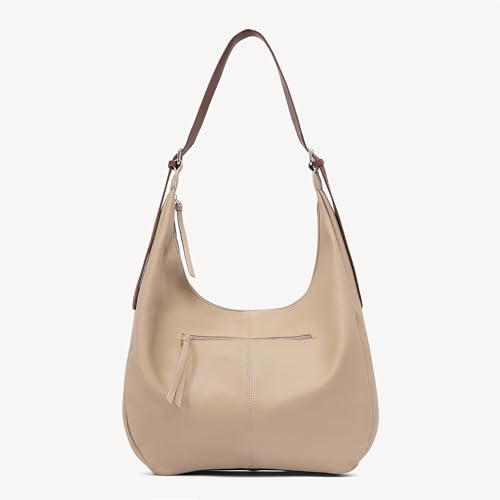 Image of NEWBELLA Hobo Purse, PU Leather Shoulder Bag, Tote Handbag for Work and Travel