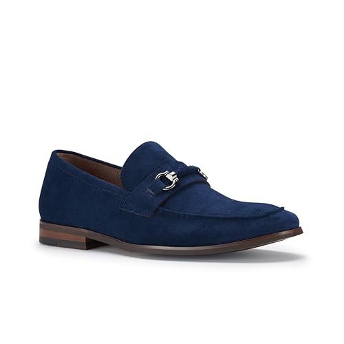 Image of Ferro Aldo Men's Premium Moc Toe Loafers | Casual & Dress Styles with Tassels & Horsebit Buckles