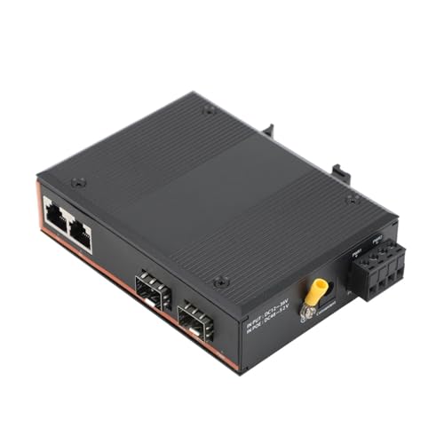 Convertisseur de média industriel 1 pièce 2 SFP vers 2 RJ45